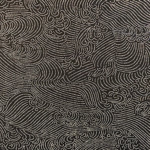 Nara Homespun Traditional Japanese Wagara Cloud Fabric Indigo ground, All Cotton by Sevenberry, Half Yard