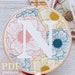 see more listings in the PDF Floral Letters section