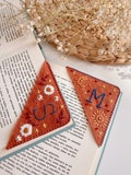 Hand Embroidered Felt Corner Bookmark: Personalized Desert Design product logo