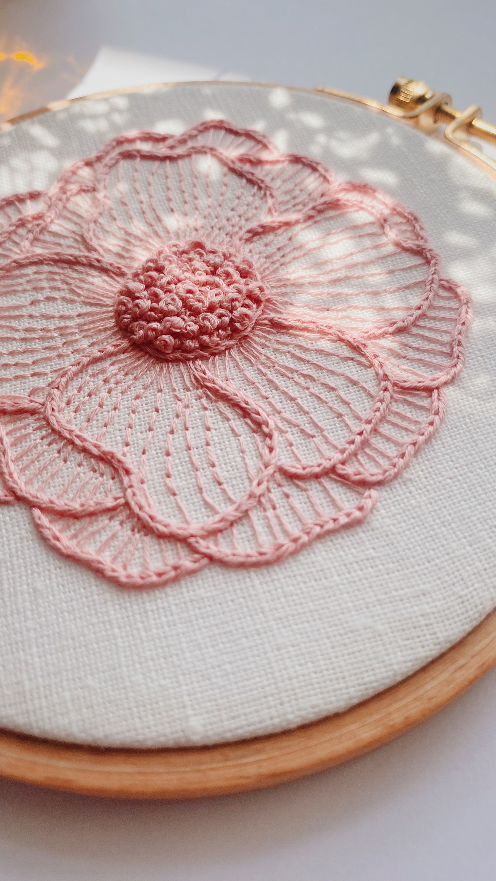 Perforated Embroidery Cards Starter DIY Kit | Beginner