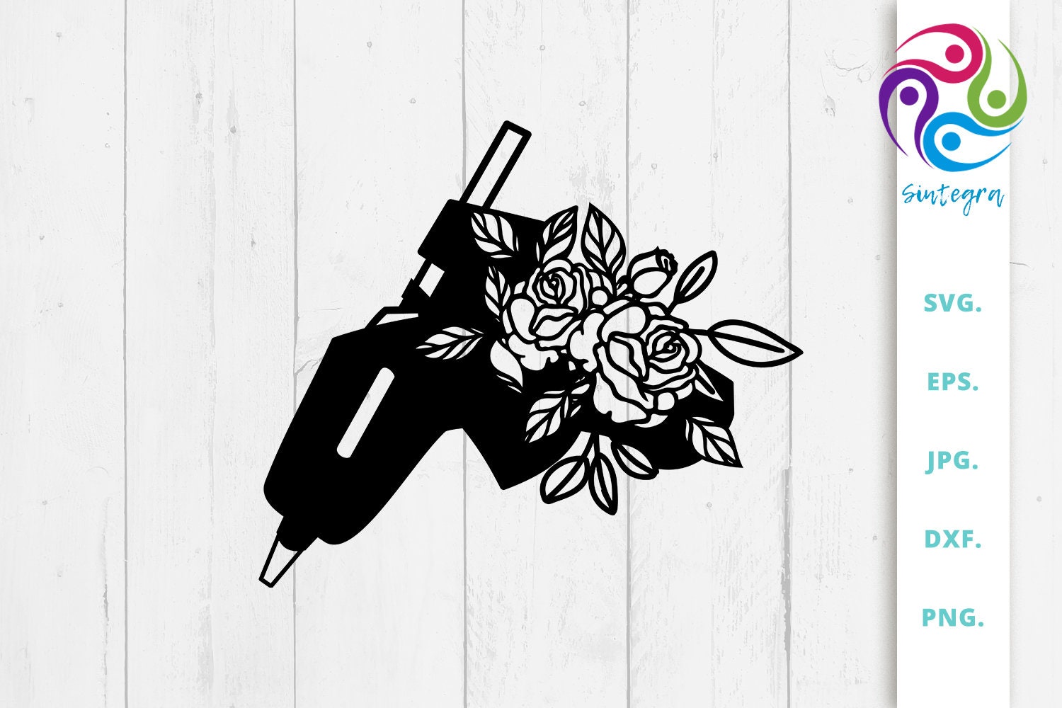 Free Free Flower Gun Svg 789 SVG PNG EPS DXF File