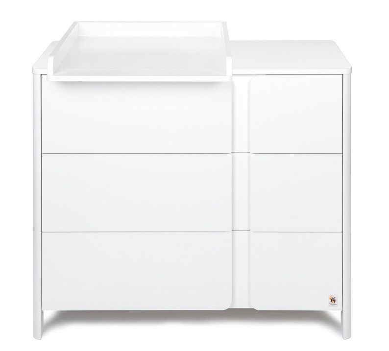 white dresser chest of drawers home and living YappyClassic nursery dresser kids furniture baby bedroom furniture nursery furniture