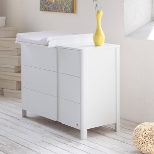 YappyClassic nursery dresser, baby bedroom furniture, white dresser, chest of drawers, nursery furniture, home and living, kids furniture