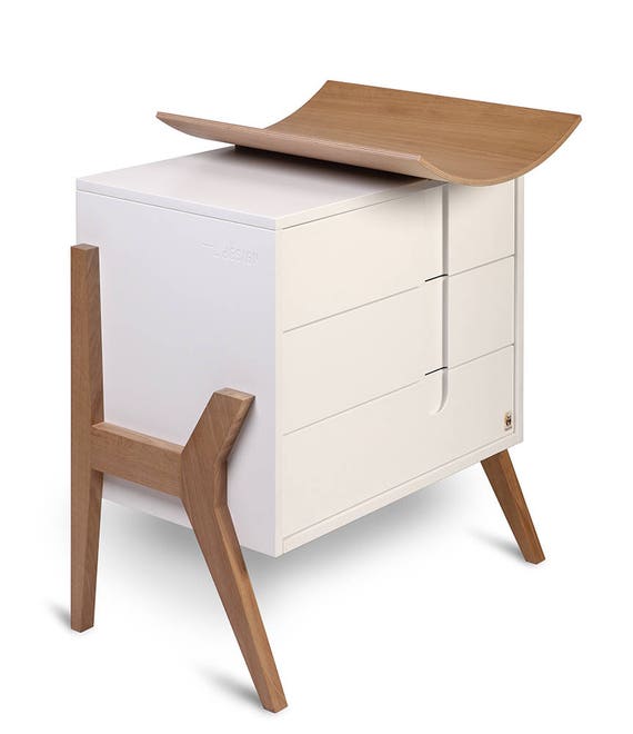 Yappyicon Natural Wood Dresser3 Drawers Dresser Oak Plywood Etsy