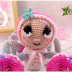 Tutorial, patrón, modelo de crochet, amigurumi: Mathilde el escorpión imagen 6
