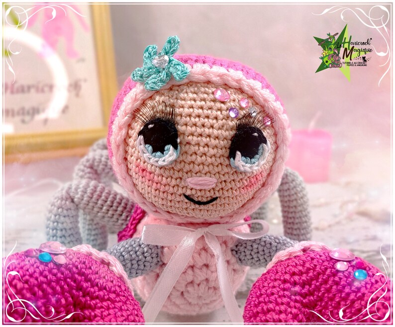 Tutorial, patrón, modelo de crochet, amigurumi: Mathilde el escorpión imagen 6