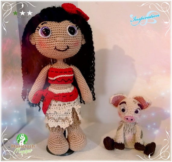 Tutoriel De Poupee Au Crochetpattern Doll Moana Vaiana Et Etsy Tutoriel De Poupee Au Crochetpattern Doll Moana Vaiana Et Etsy