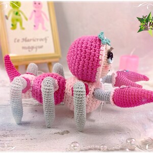 Tutorial, patrón, modelo de crochet, amigurumi: Mathilde el escorpión imagen 4