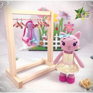 tutorial, pattern, crochet model, amigurumi: Kitty Debby