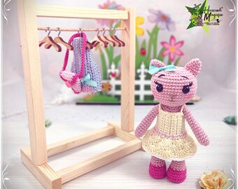 Tutorial, Muster, Häkelanleitung, Amigurumi: Kitty Debby