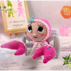 Tutorial, pattern, crochet pattern, amigurumi: Mathilde the scorpion
