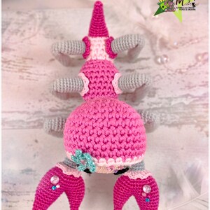 Tutorial, patrón, modelo de crochet, amigurumi: Mathilde el escorpión imagen 5