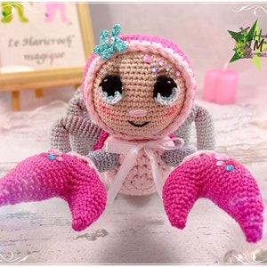 Tutorial, patrón, modelo de crochet, amigurumi: Mathilde el escorpión imagen 3