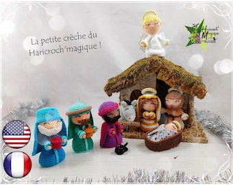 Tutorial, patroon, haakmodel, amigurumi: de kleine kinderkamer van Haricroch'magique
