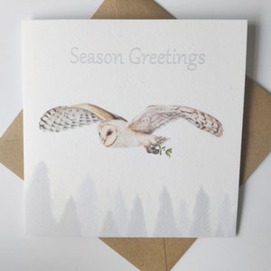 Christmas owl