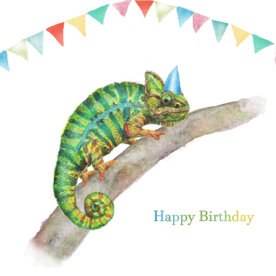You're One In A Chameleon' Greeting Card - View #5