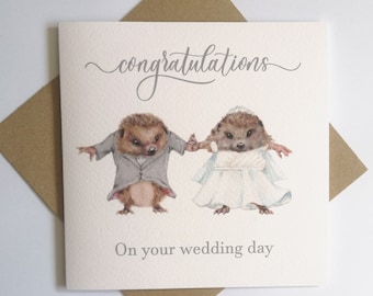 Mr & Mrs, greeting card