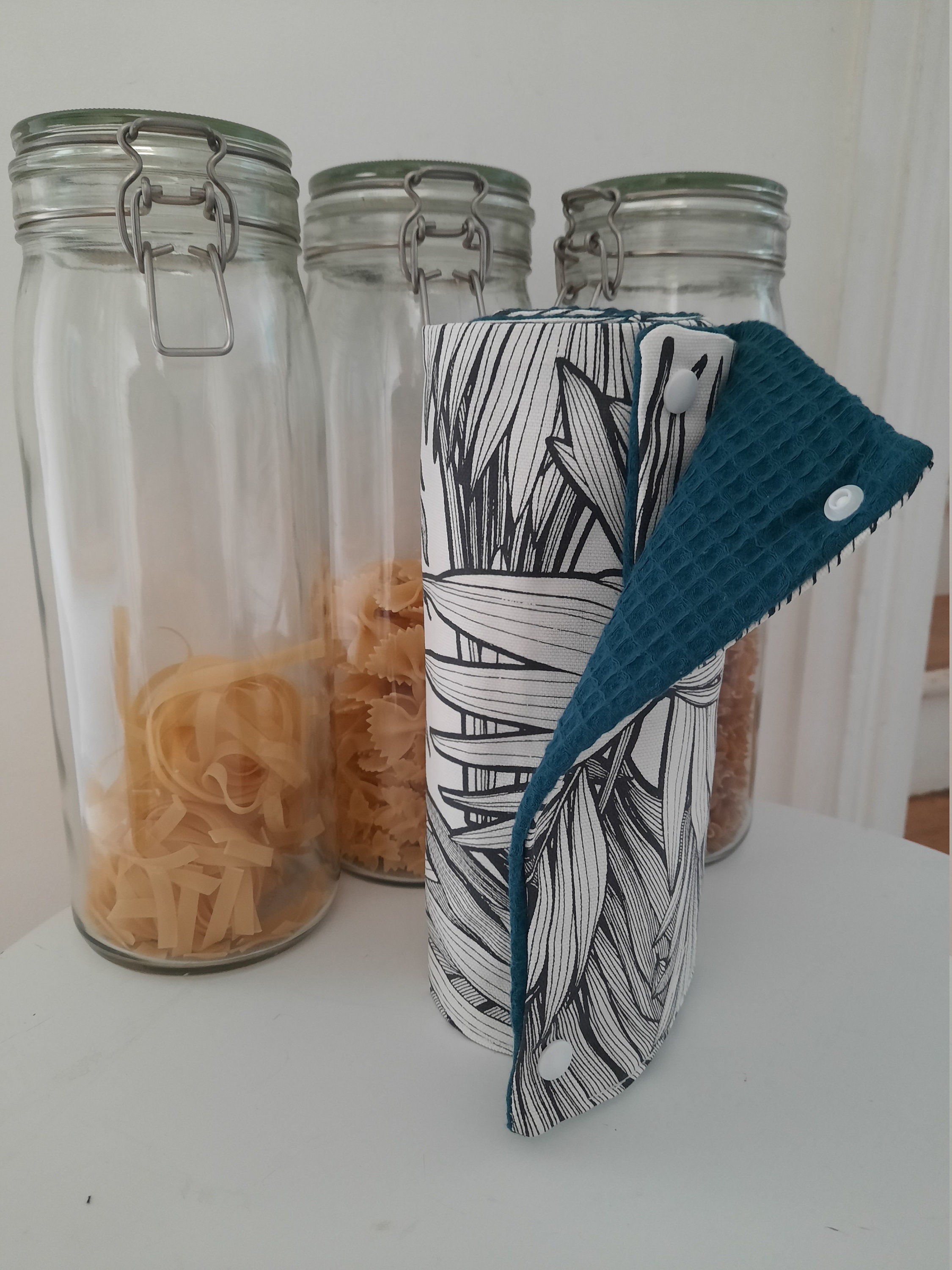 Rouleau Essuie-Tout Lavable et Réutilisable Sopalain Zero Dechets