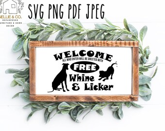 Free Whine Licker SVG, Wine and Liquor, Wine Lover Digital Art