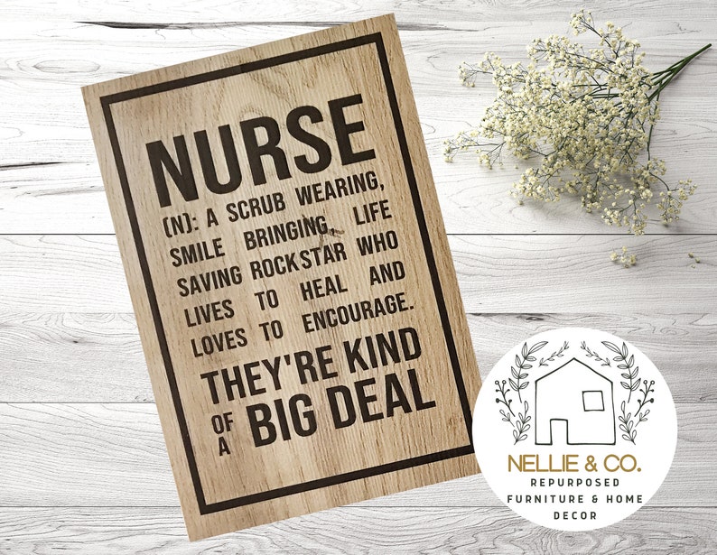 Handmade Teacher Definition Plaque, Beautifully Crafted Desk Decor