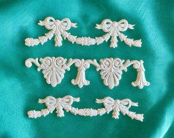 Furniture Trim, Architectural Decorative Applique Moulding, Furniture Applique