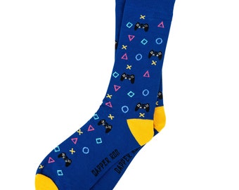 Game on Game Controller Bamboo Socks by Dapper Roo