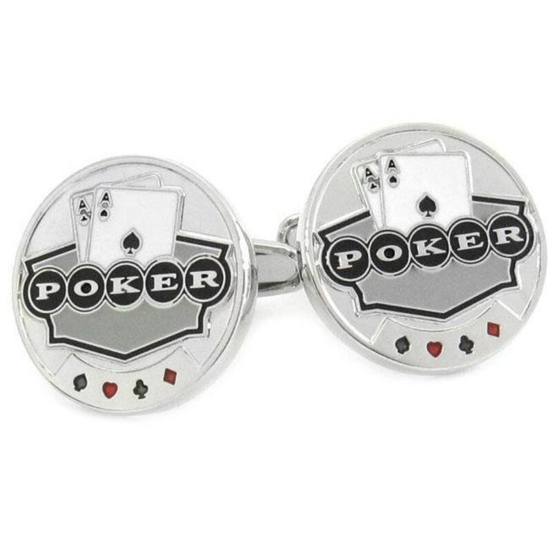Poker Pocket Aces Poker Chip Etsy