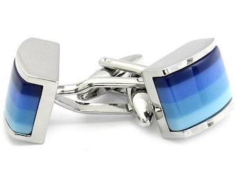 Skyline Blue Cufflinks