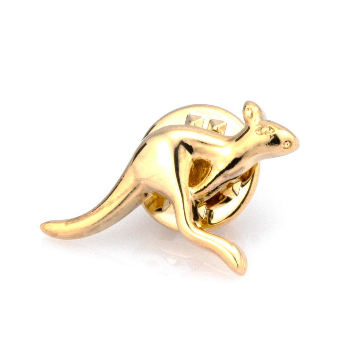 Australian Gold Kangaroo Lapel Pin Etsy