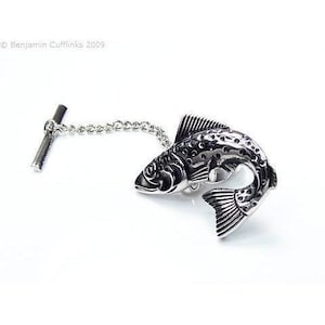 Spotted Brook Trout Tie pin