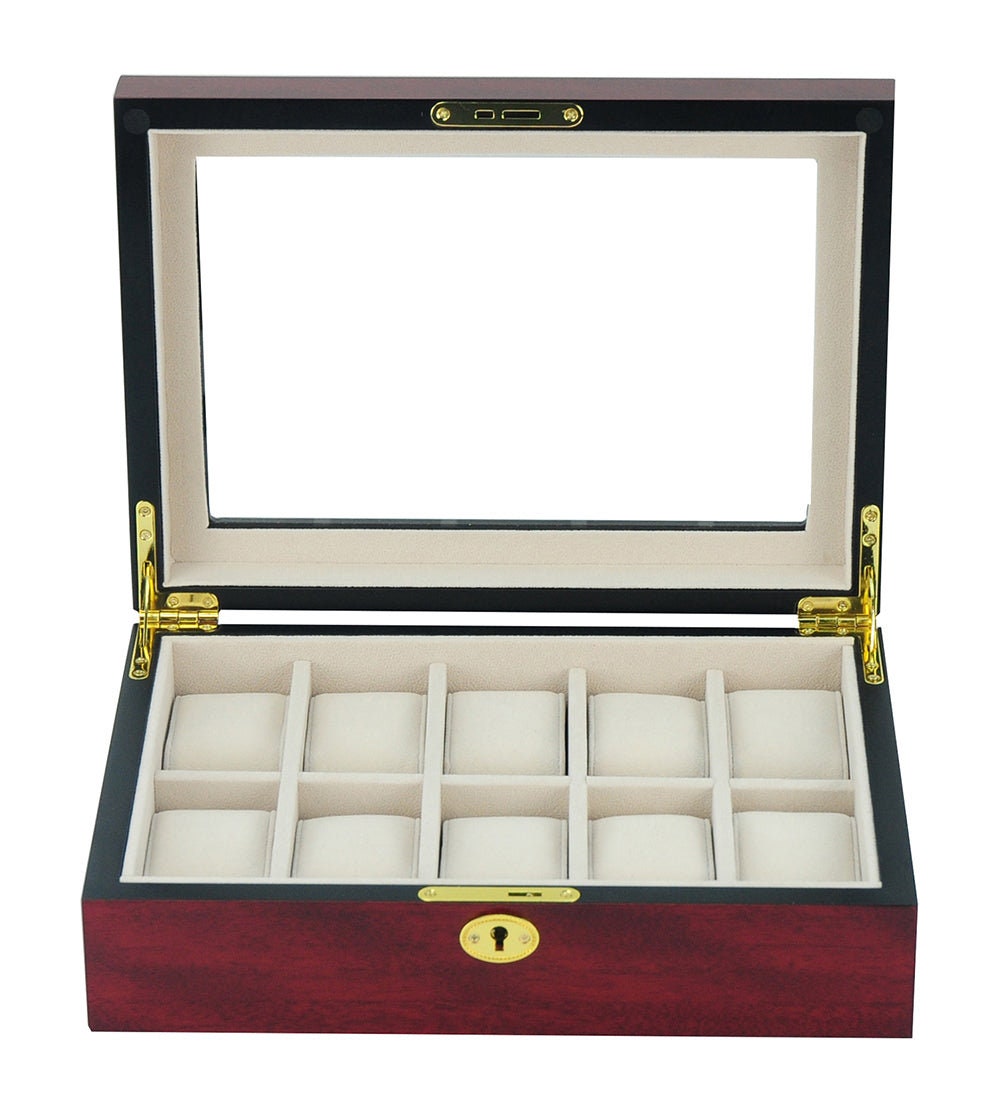 Cherry wood hotsell watch box