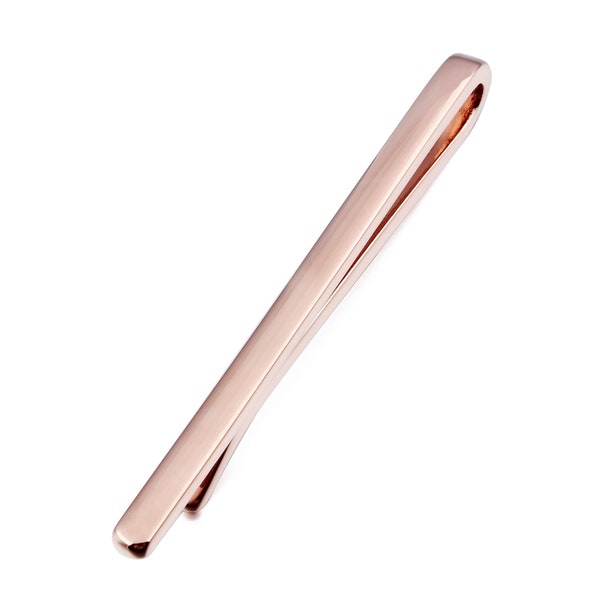 Thin Rose Gold Tie Bar