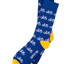 Ride On Bicycle Cycling Bamboo Socks by Dapper Roo