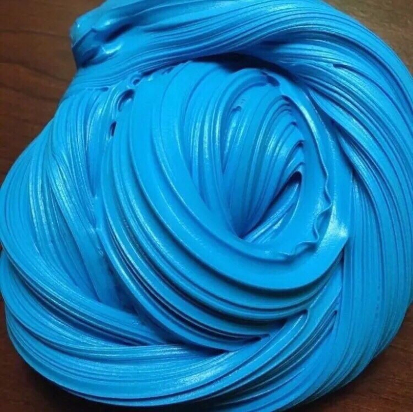 Blue Fluffy Slime No Borax Free Uk Postage Etsy UK