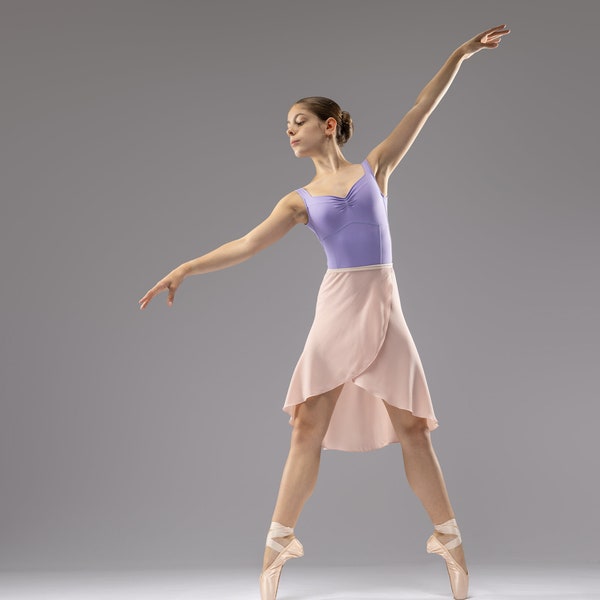 High Low A-line Ballet Wrap Skirt