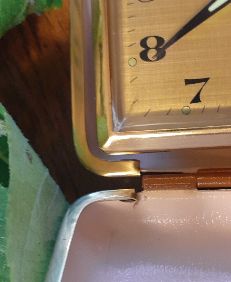 Cosmo Time Folding Travel Alarm Clock, Made in Japan, Vintage 1960s Etsy