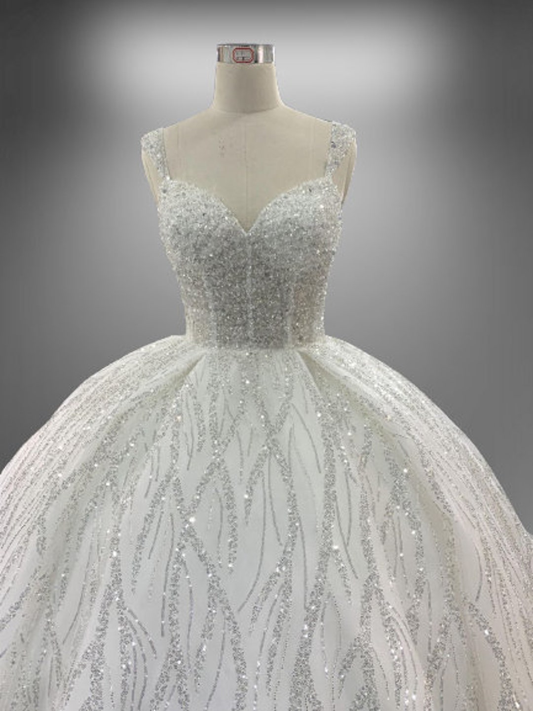 Luxury Sparkle Princess Fairytale Wedding Dress