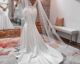 Detachable Cape Wings Vintage/Boho/Beach Wedding with Shoulder Fastening Various Colours