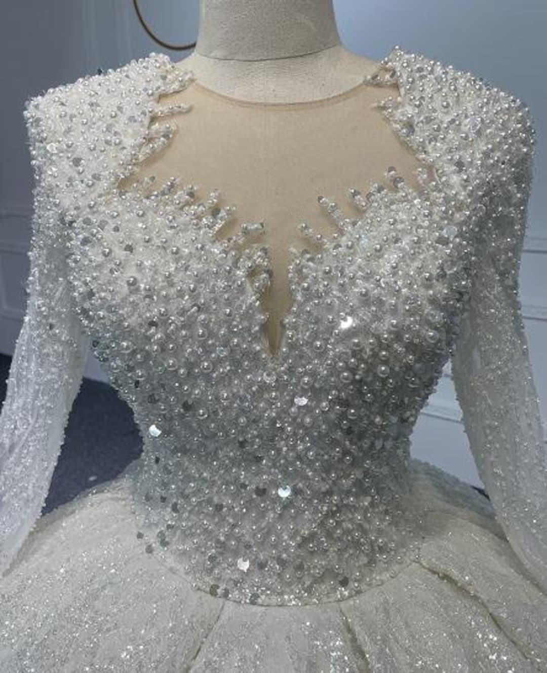 Amazing Fully Beaded & Glitter Princess Fairytale Wedding Dress - Etsy