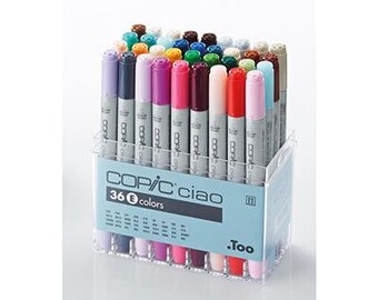 Copic Marker Suitcase Containing All 358 Copic Etsy