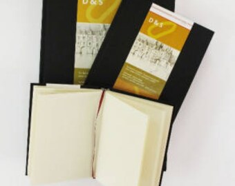 HAHNEMUHLE D & S Sketchbook - A3 Portrait - Casebound - 140gsm x 160 sides paper - Fantastic Quality