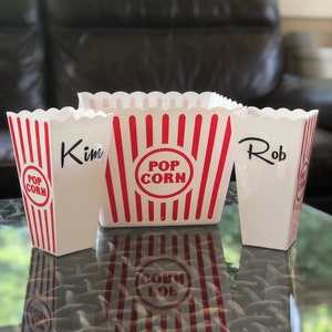 Individual Personalized Popcorn Bucket