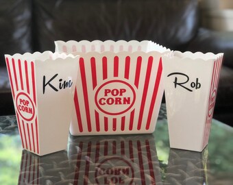 Individual Personalized Popcorn Bucket