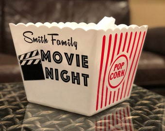 Personalized Popcorn Bucket
