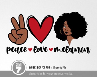 Download I Love Melanin Svg Etsy