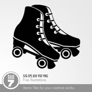 Rollschuhe svg eps dxf pdf png