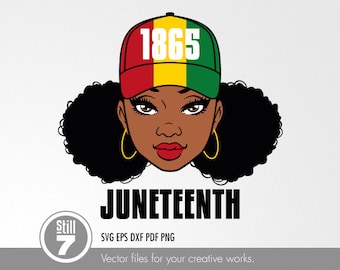 1865 juneteenth svg - svg cutting file + eps dxf pdf png