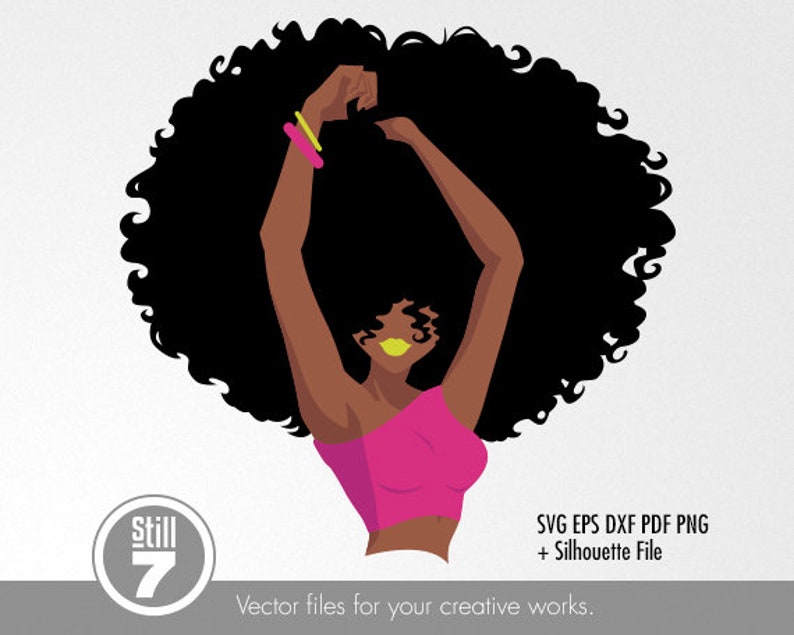 Download Afro Woman svg Summer Girl 2 Black woman svg cutting | Etsy