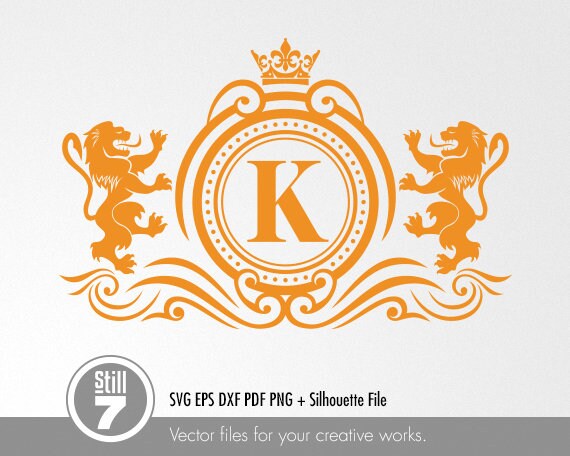 King Emblem 2 Svg Cutting File Eps Dxf Pdf Png Etsy