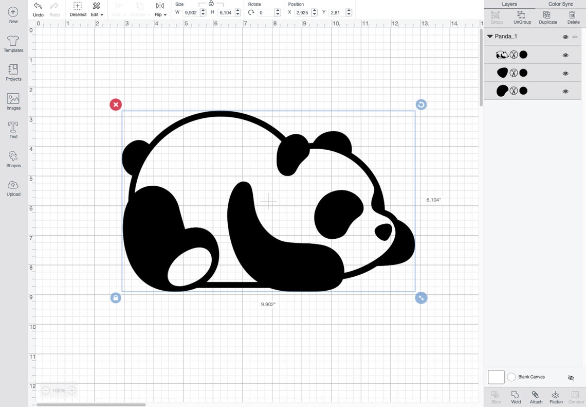 Download Pandas Bundle 6 Pandas svg eps dxf pdf png | Etsy